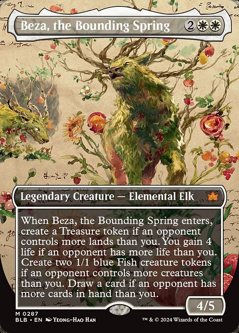 Beza, the Bounding Spring