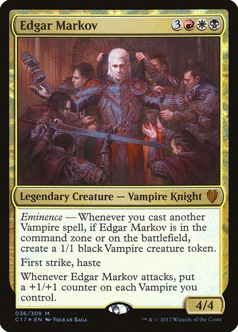 Edgar Markov [Carta: Inglés NM Foil]