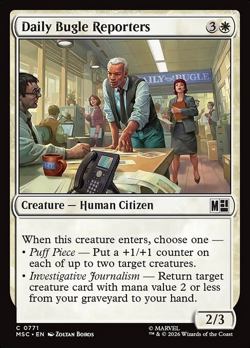 Daily Bugle Reporters