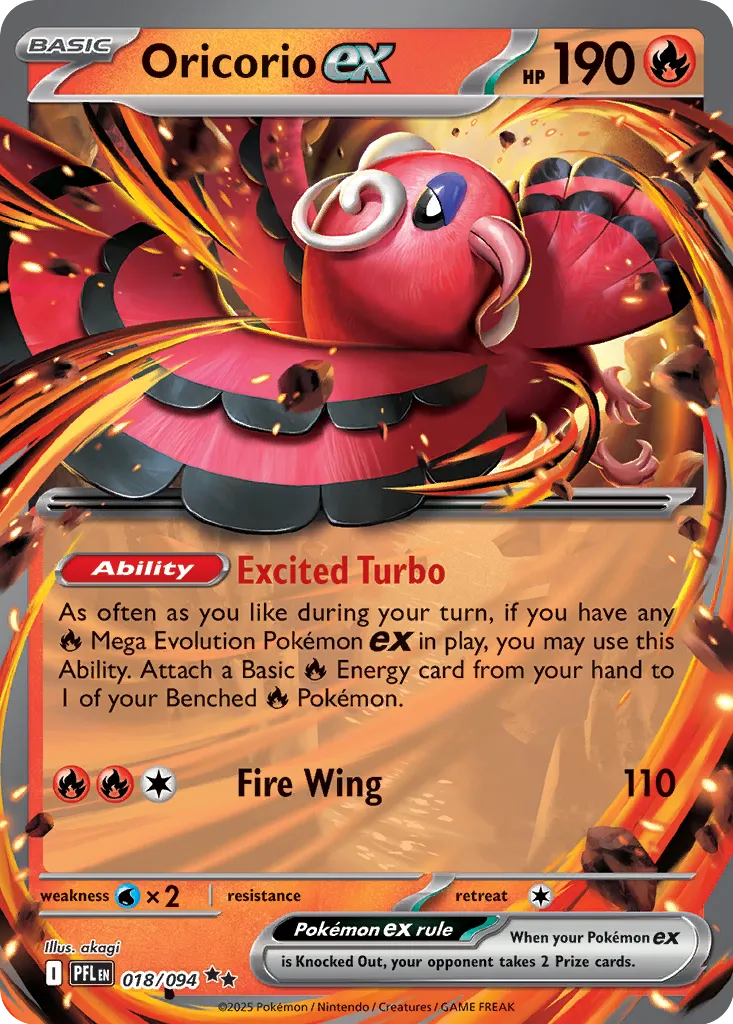 Oricorio ex - 018/094