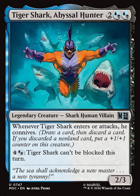 Tiger Shark, Abyssal Hunter
