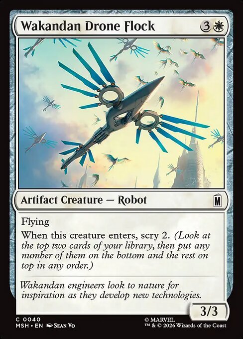 Wakandan Drone Flock