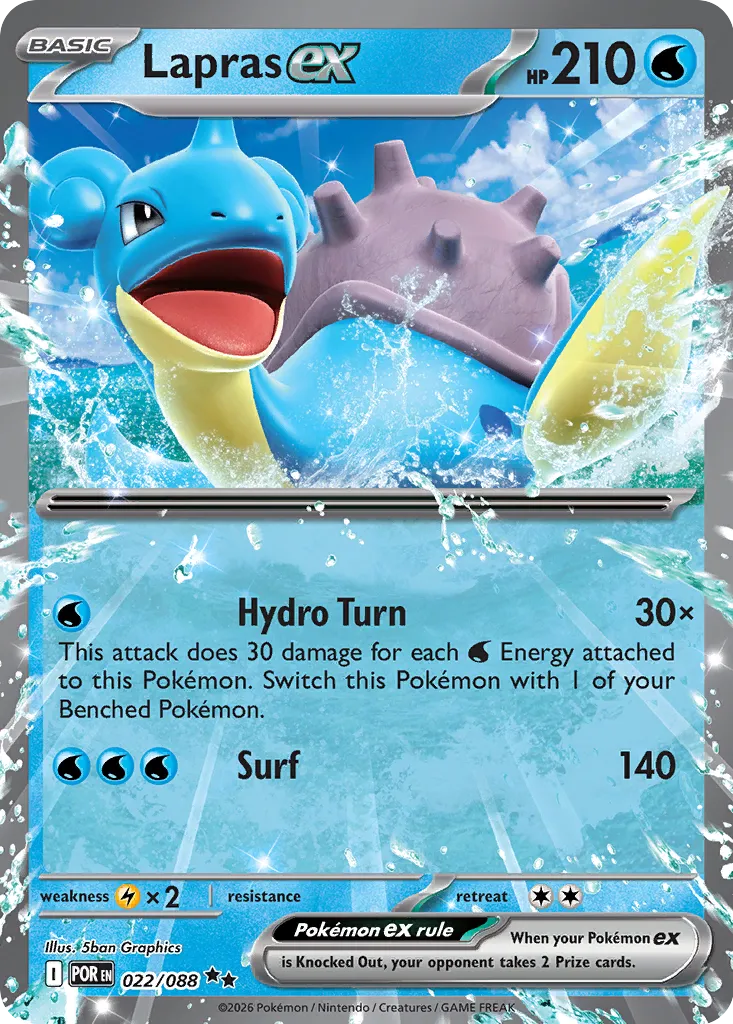 Lapras ex - 022/088