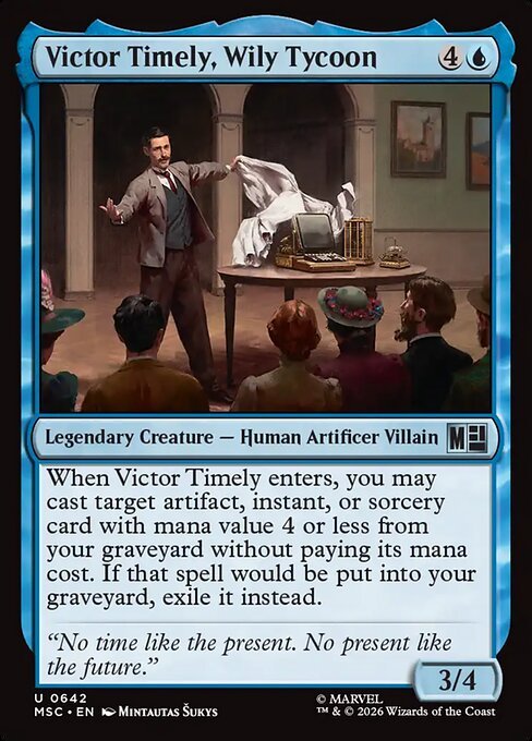 Victor Timely, Wily Tycoon