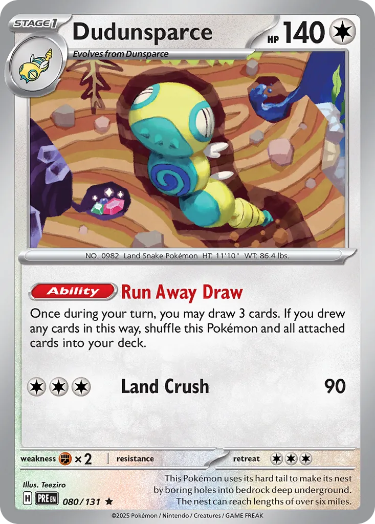 Dudunsparce - 080/131