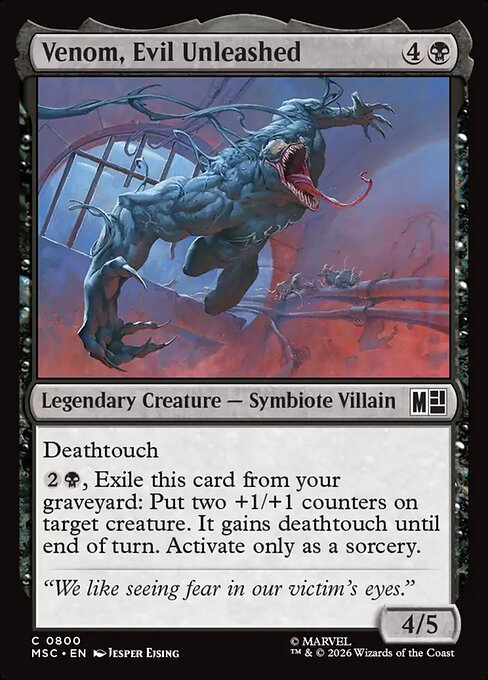 Venom, Evil Unleashed