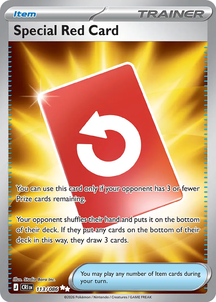 Special Red Card - 113/086