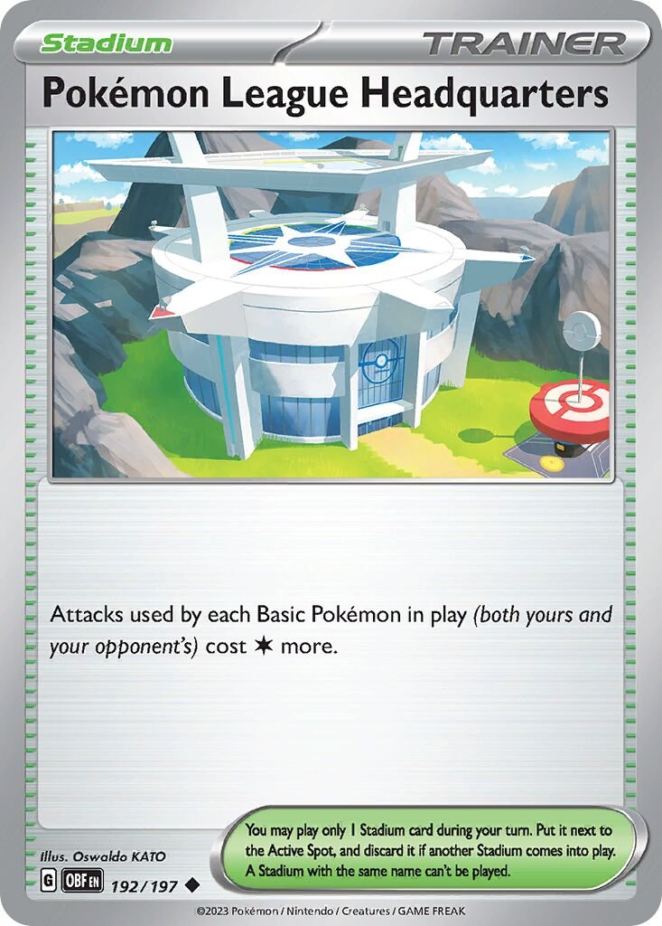 Pokémon League Headquarters - 192/197