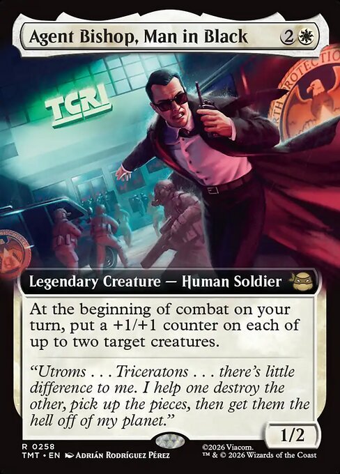 Agent Bishop, Man in Black