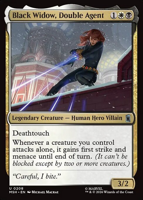 Black Widow, Double Agent