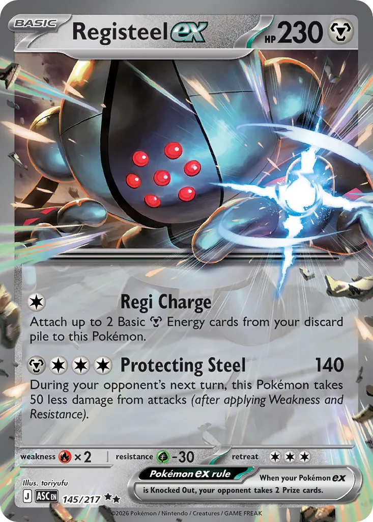Registeel ex - 145/217