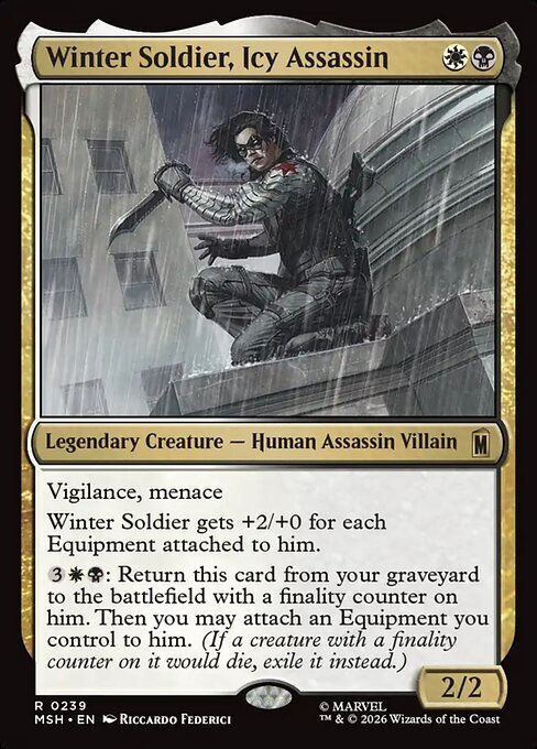 Winter Soldier, Icy Assassin