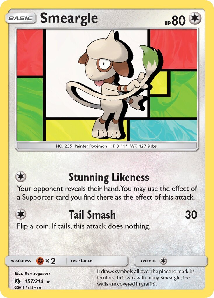 Smeargle - 157/214