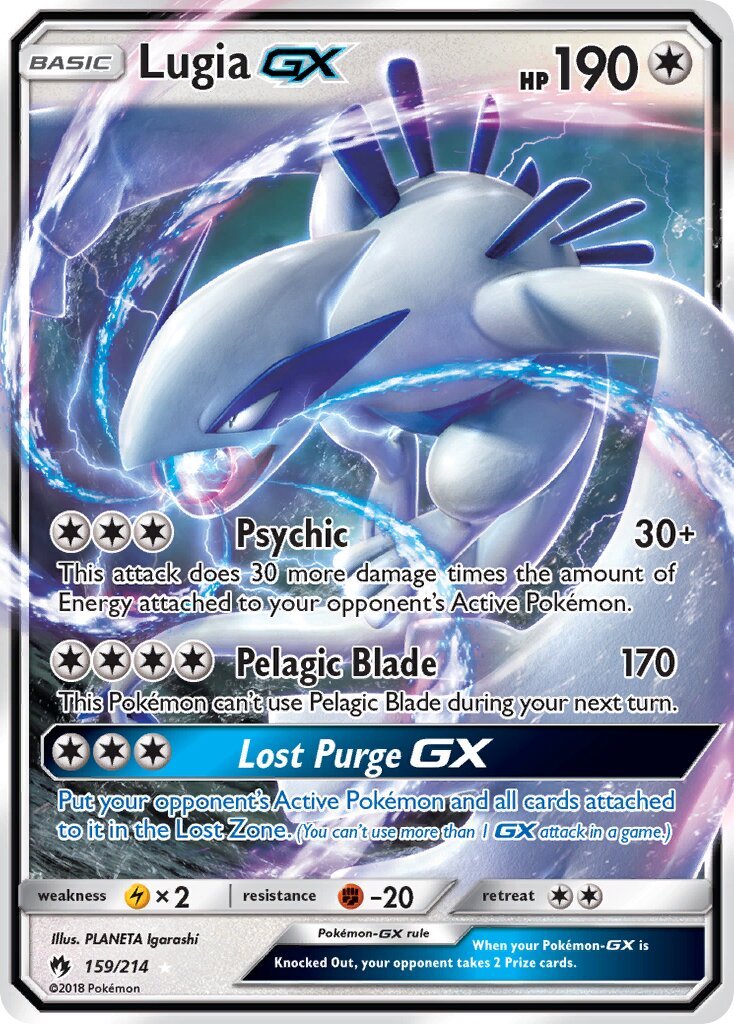Lugia-GX - 159/214