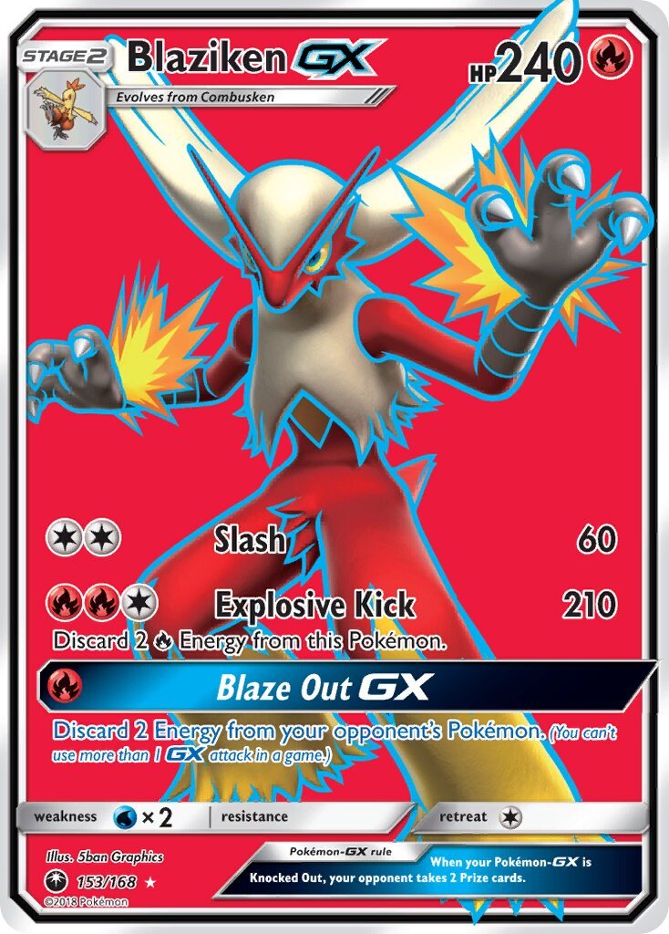 Blaziken-GX - 153/168