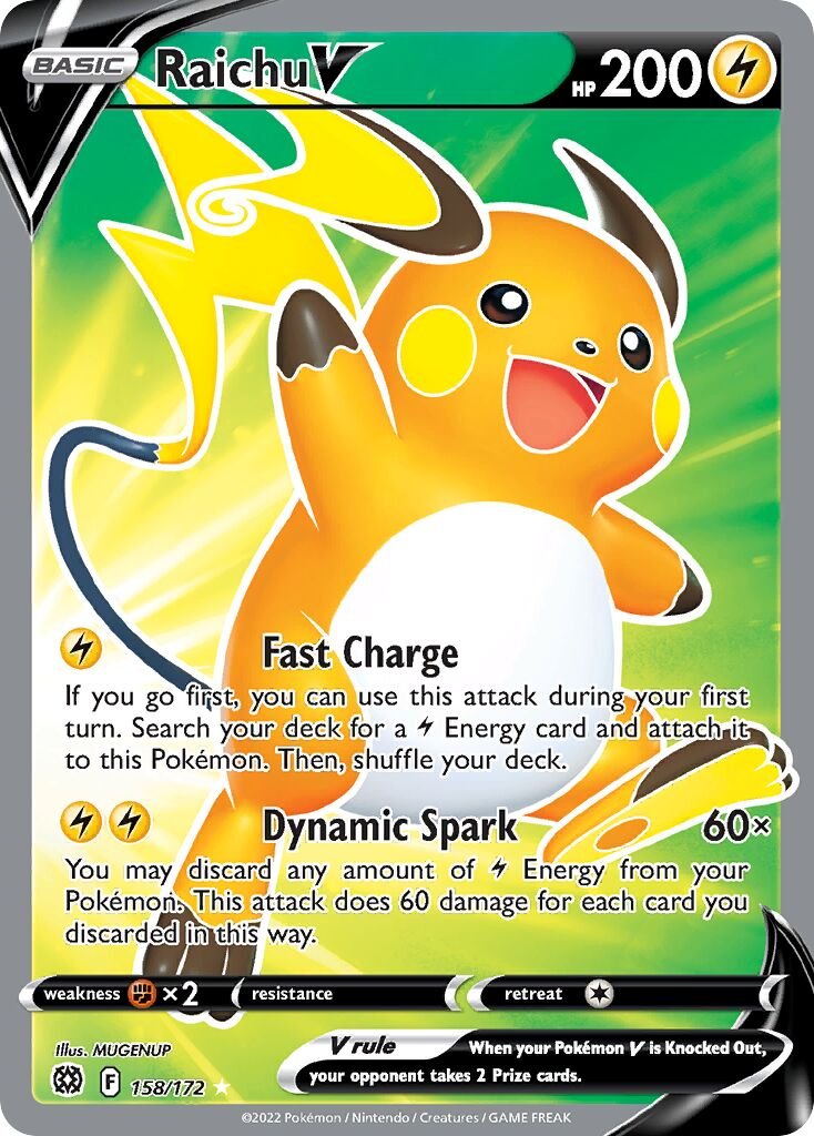 Raichu V - 158/172