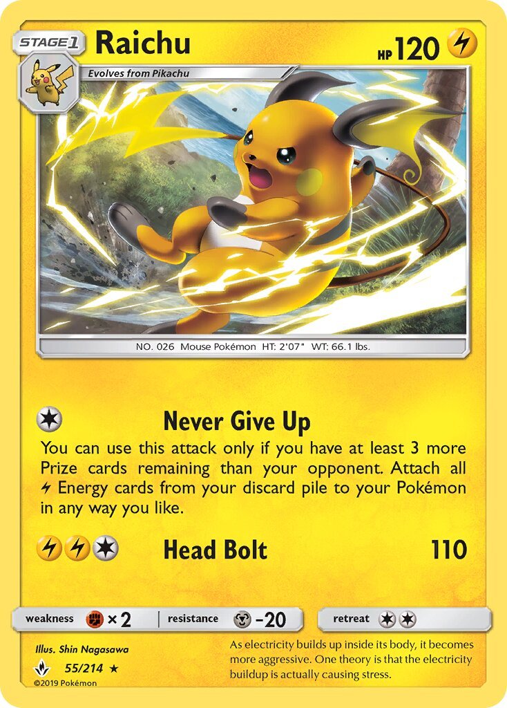 Raichu - 055/214