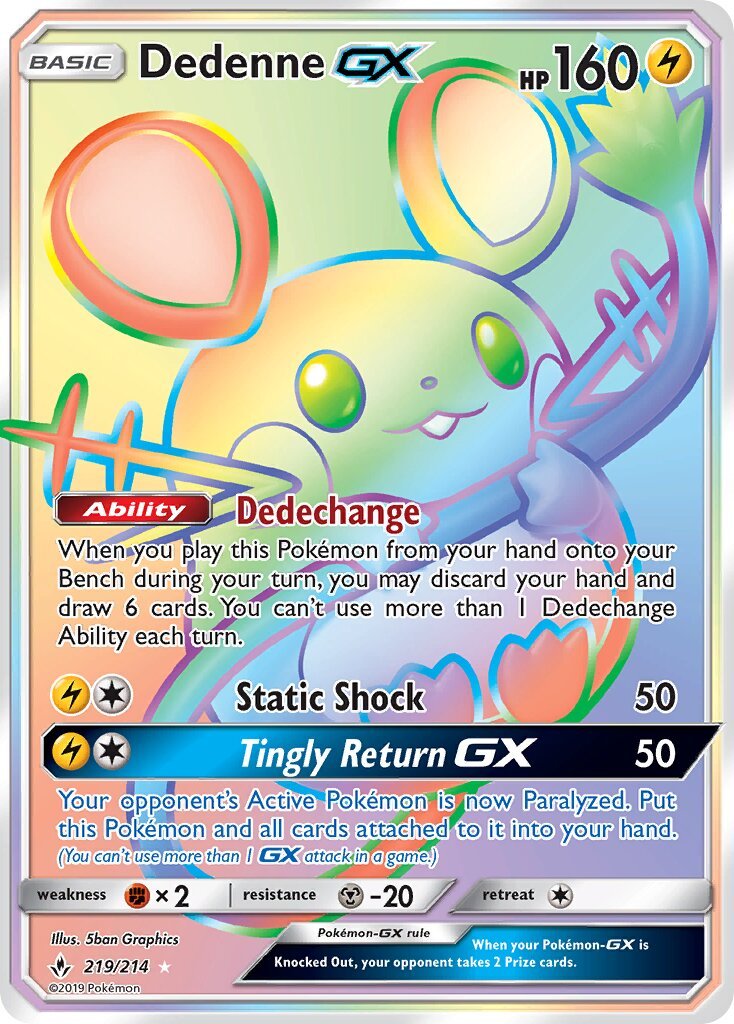 Dedenne-GX - 219/214