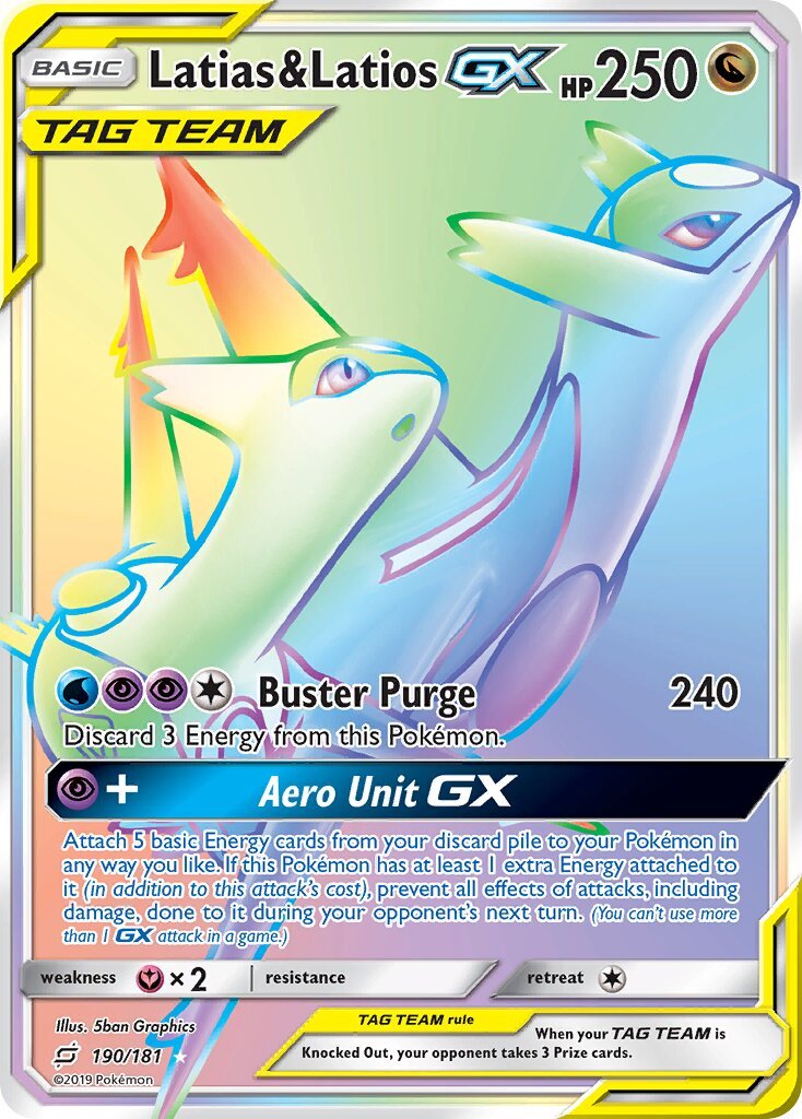 Latias & Latios-GX - 190/181