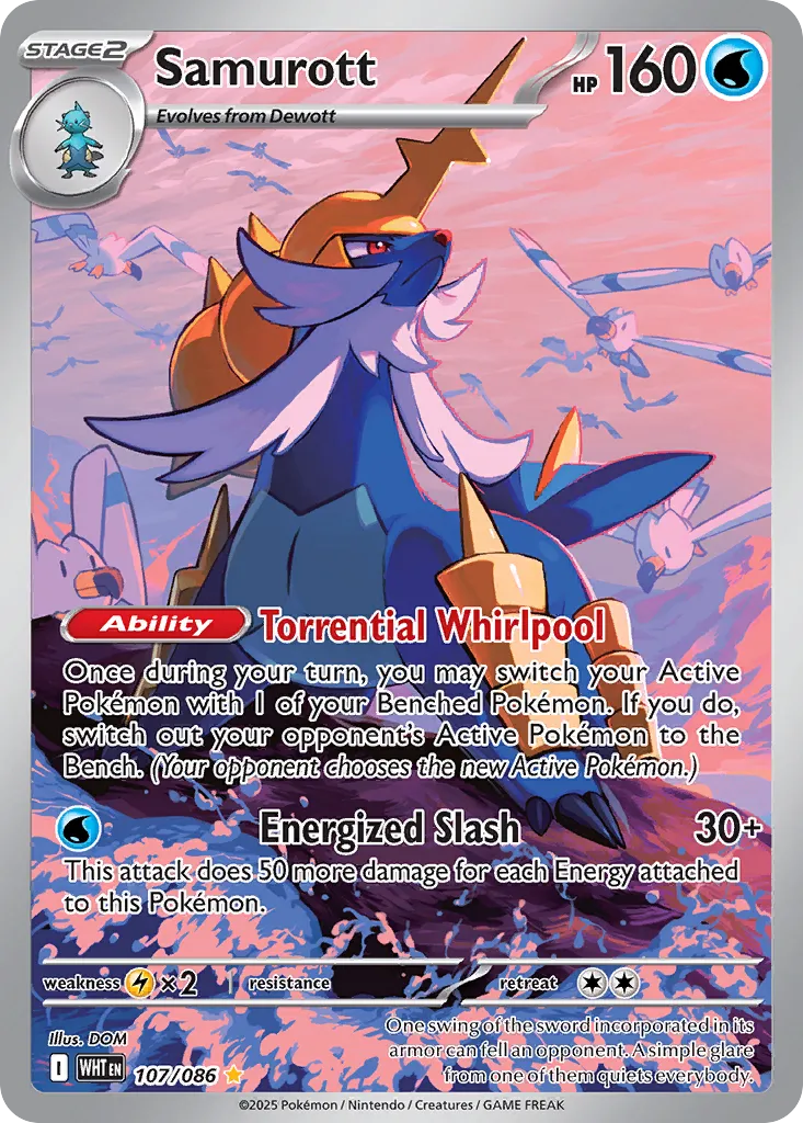 Samurott - 107/086