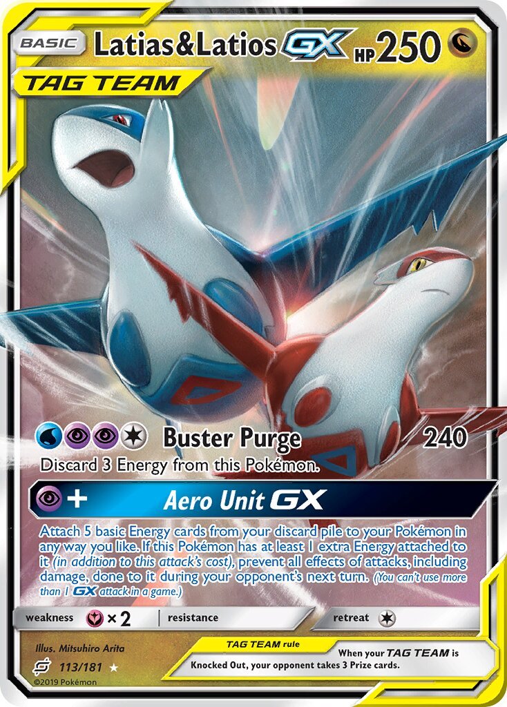 Latias & Latios-GX - 113/181