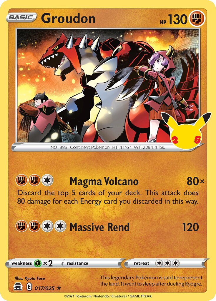 Groudon - 017/025