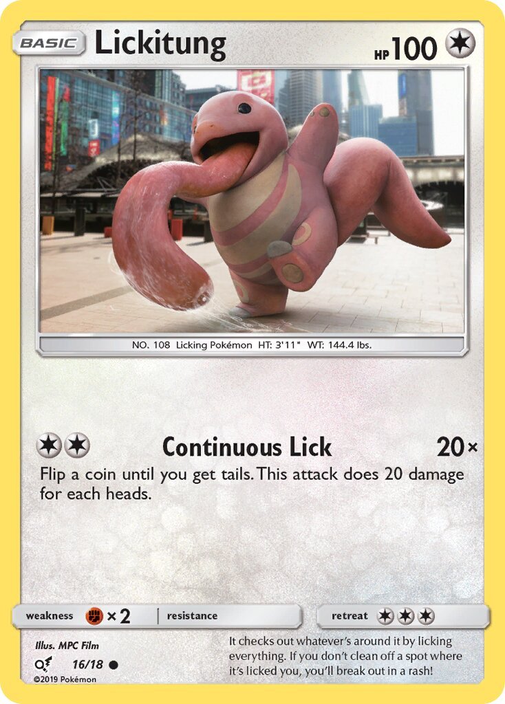 Lickitung - 016/18