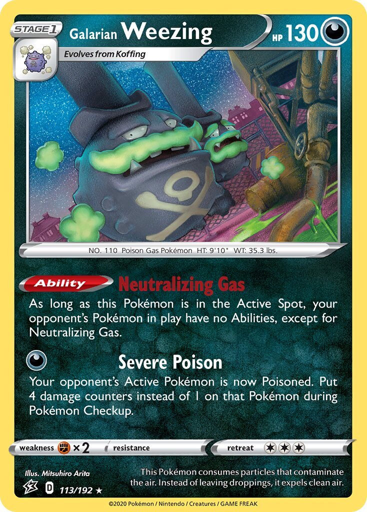 Galarian Weezing - 113/192