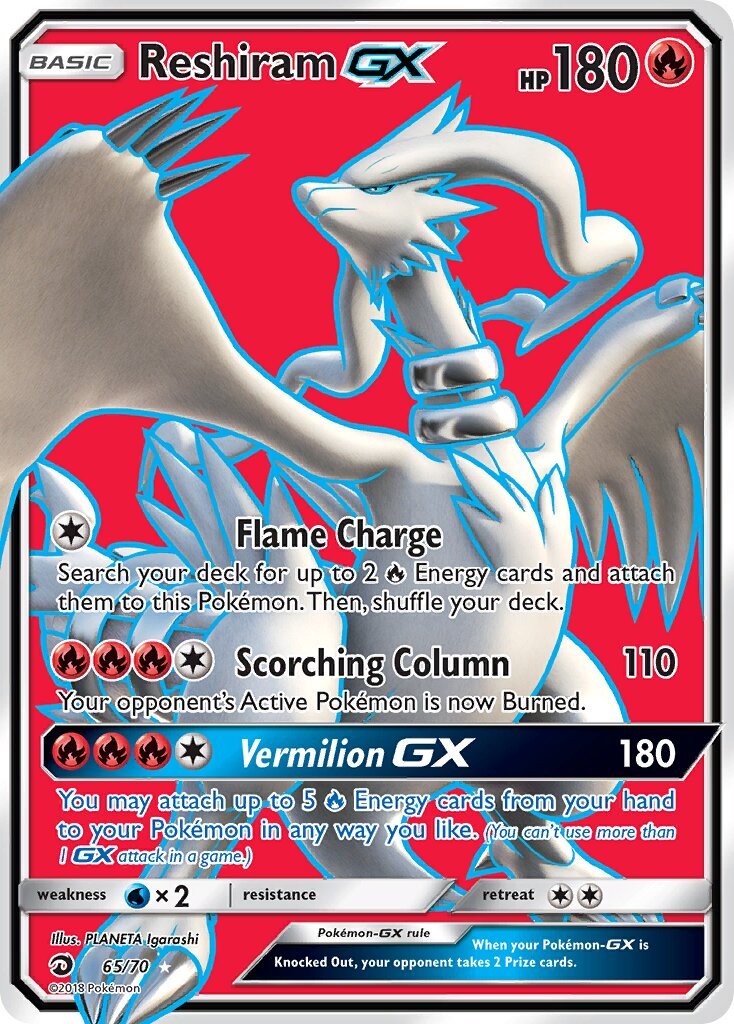 Reshiram-GX - 065/70