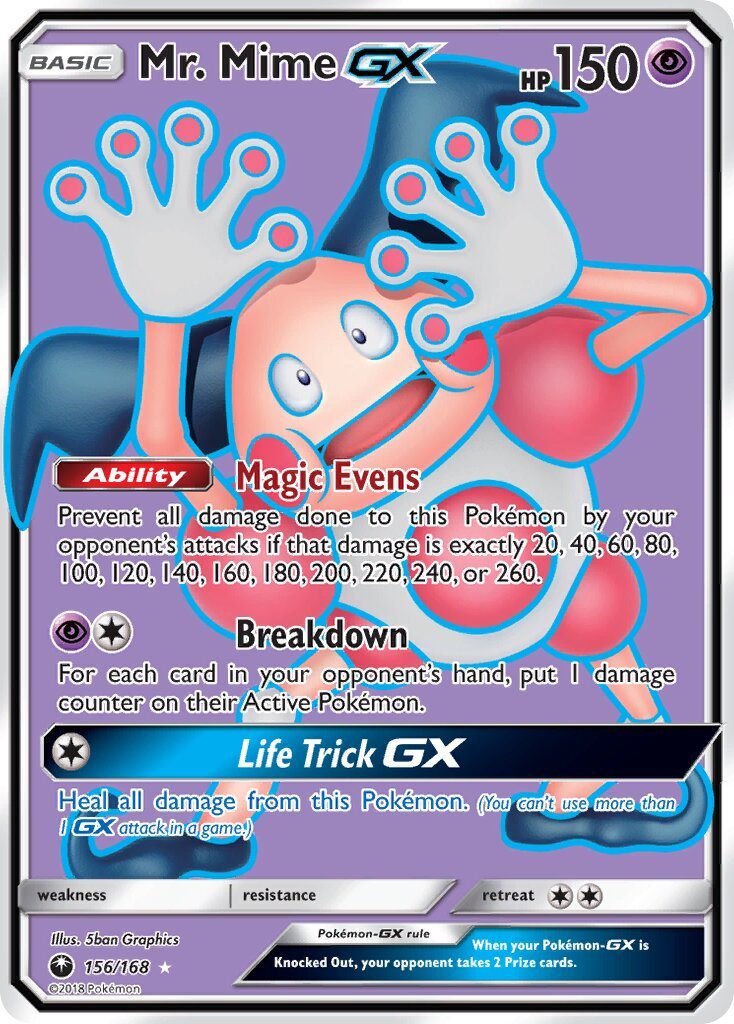 Mr. Mime-GX - 156/168