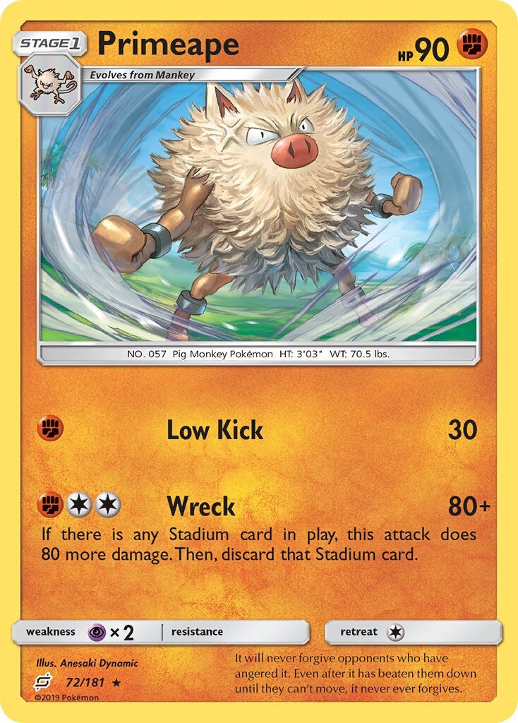 Primeape - 072/181