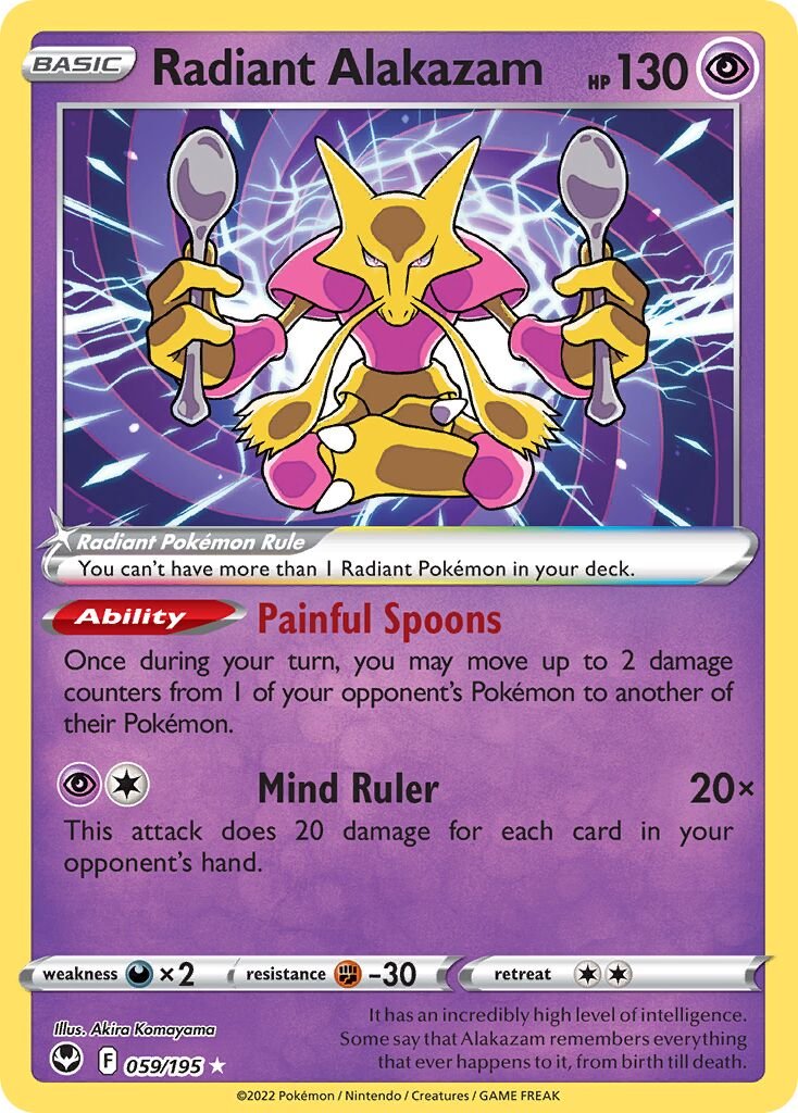 Radiant Alakazam - 059/195