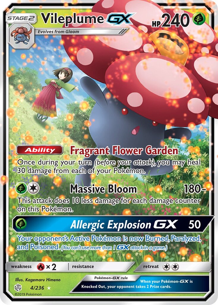 Vileplume-GX - 004/236