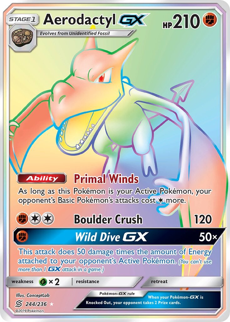 Aerodactyl-GX - 244/236