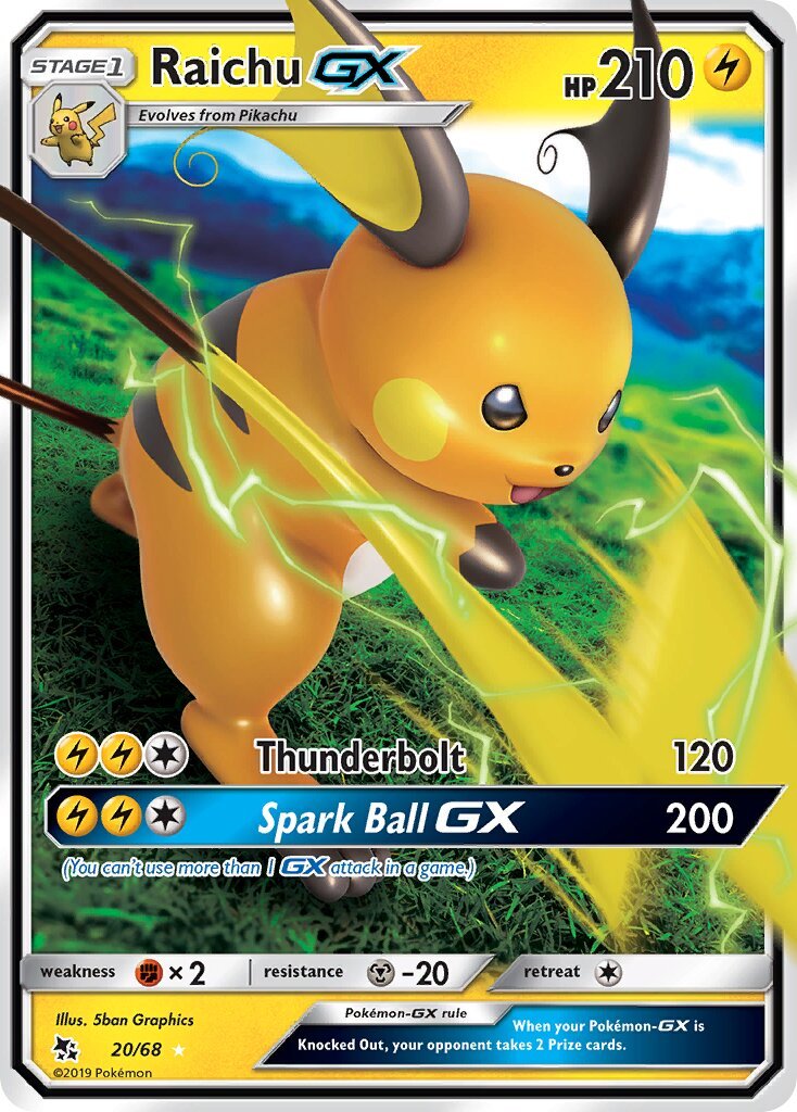 Raichu-GX - 020/68