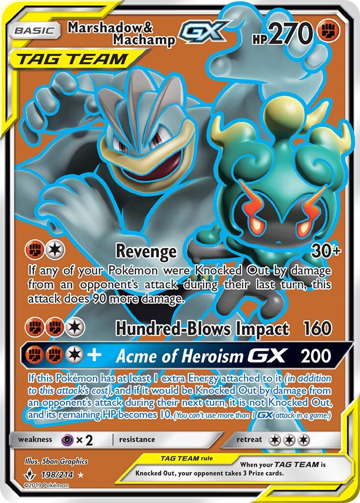 Marshadow & Machamp-GX - 198/214