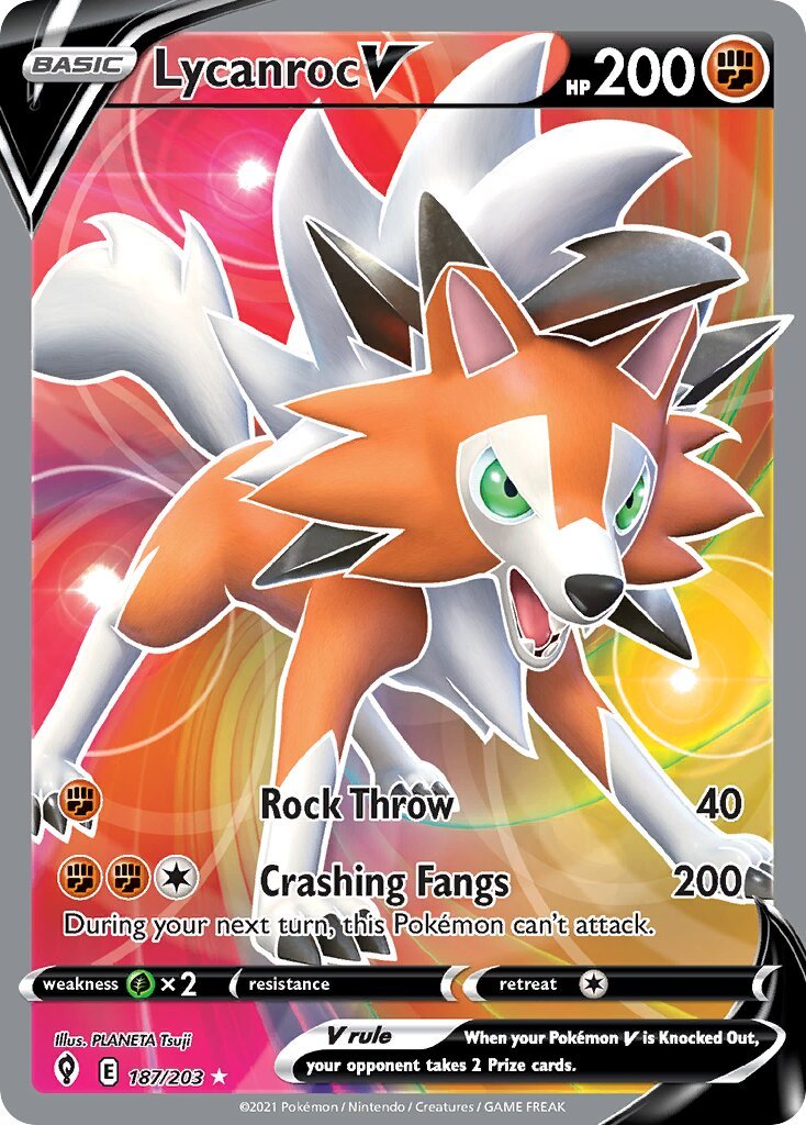 Lycanroc V - 187/203