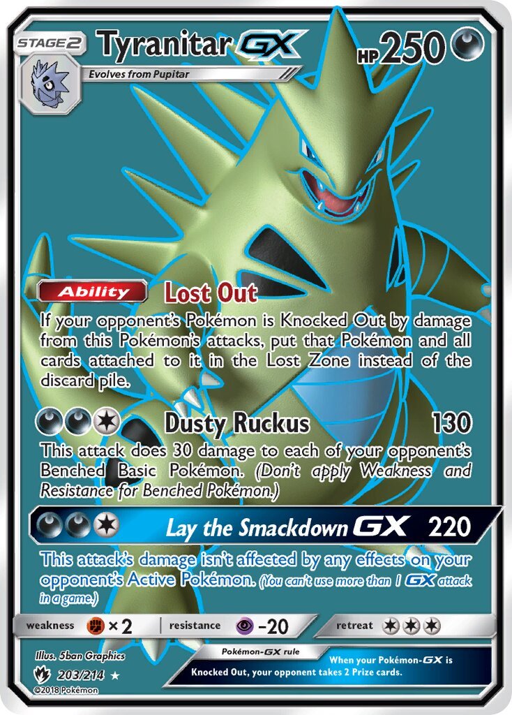 Tyranitar-GX - 203/214