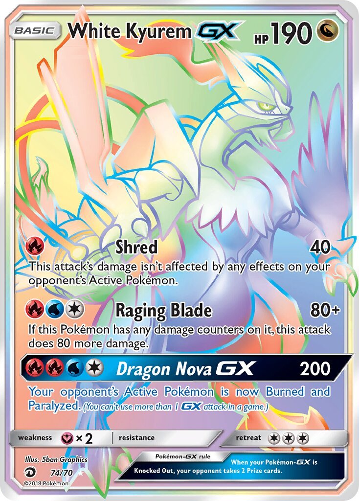 White Kyurem-GX - 074/70