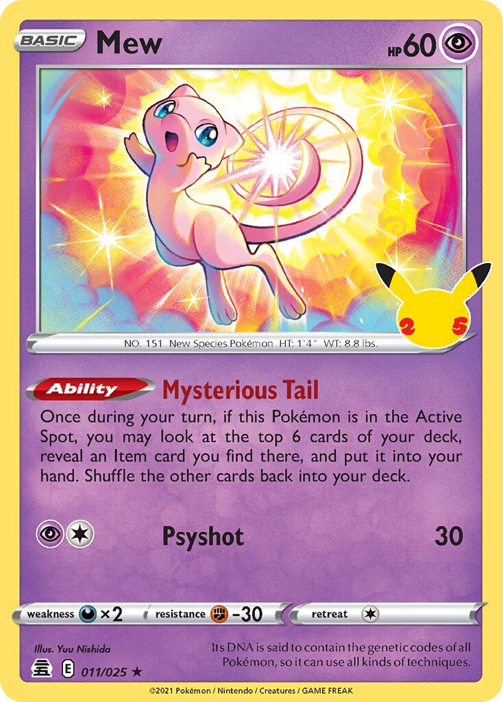 Mew - 011/025