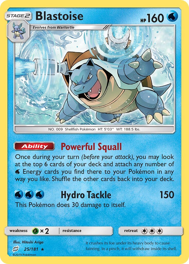 Blastoise - 025/181