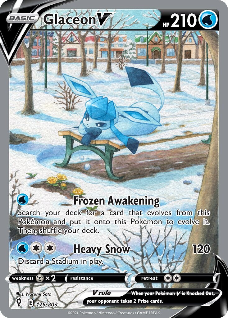 Glaceon V - 175/203