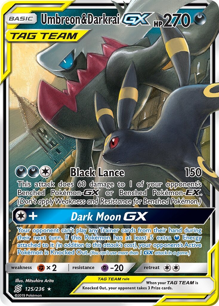 Umbreon & Darkrai-GX - 125/236