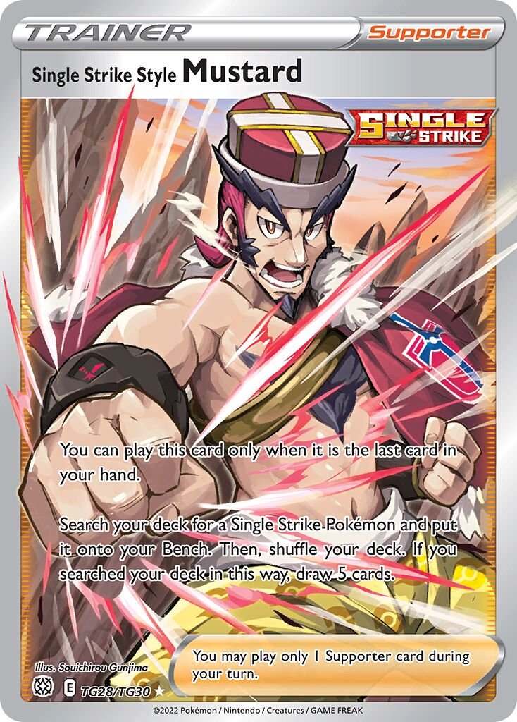 Single Strike Style Mustard - TG28/TG30