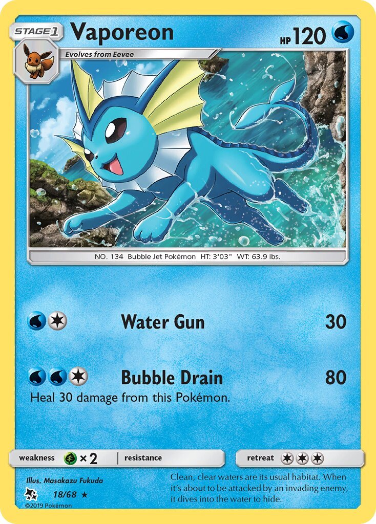 Vaporeon - 018/68