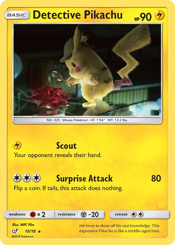 Detective Pikachu - 010/18