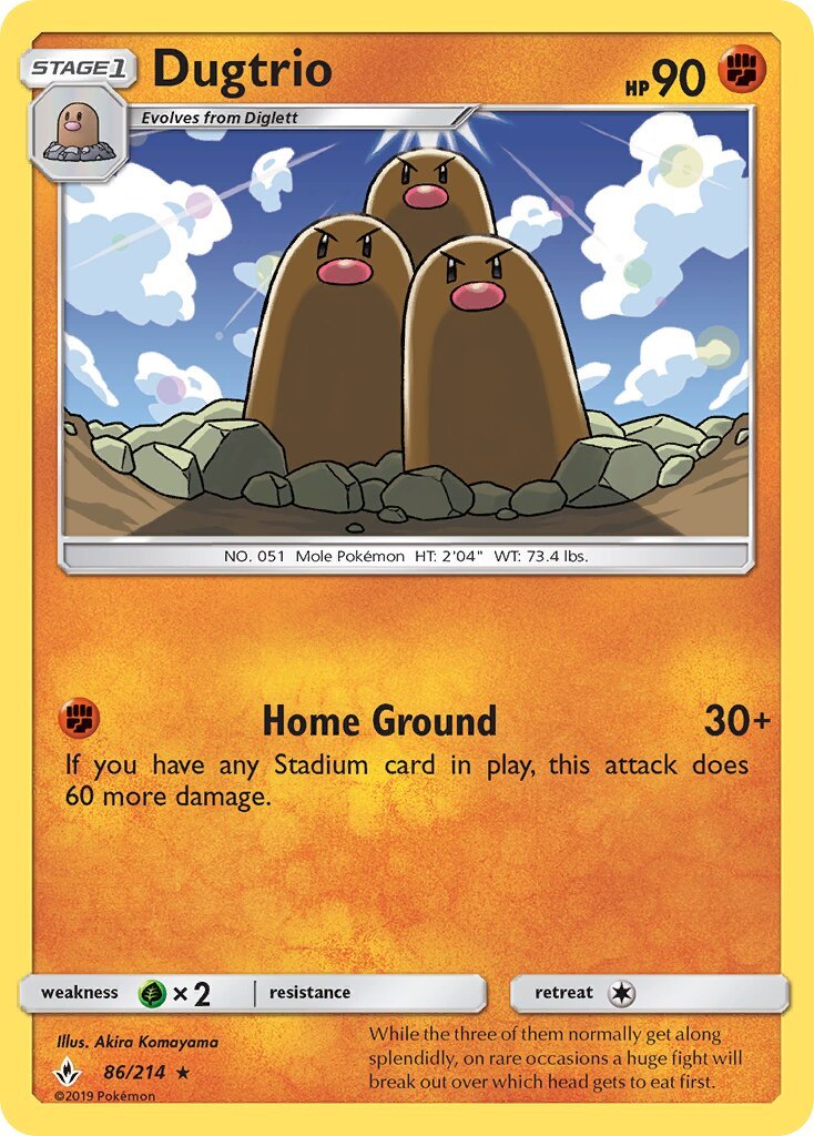 Dugtrio - 086/214
