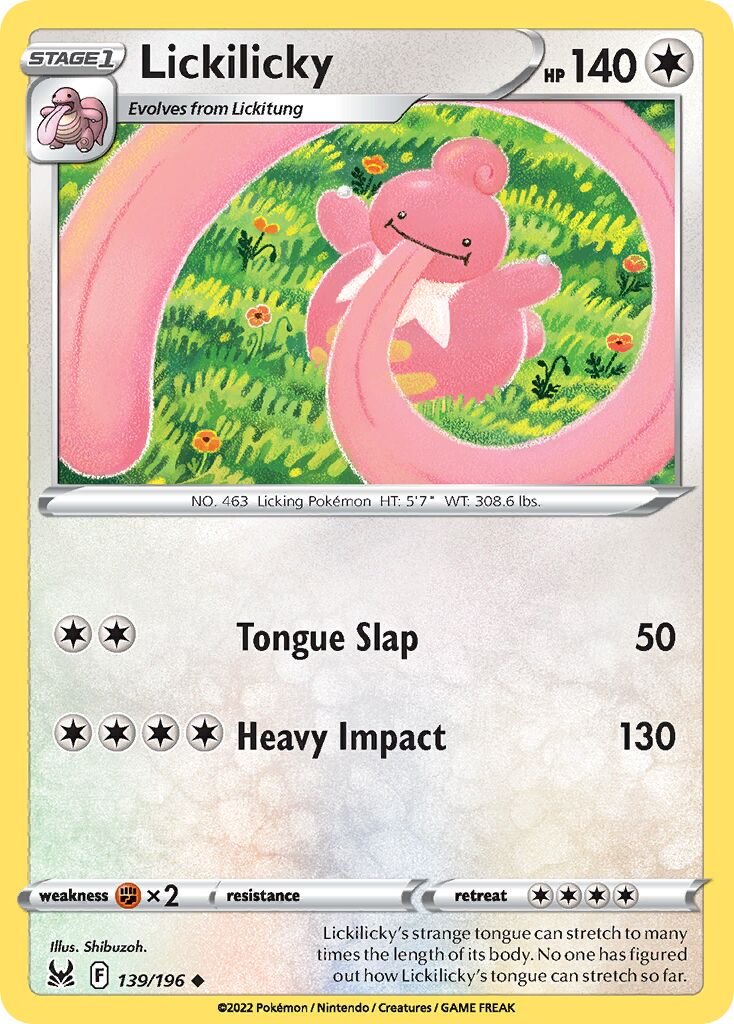 Lickilicky - 139/196