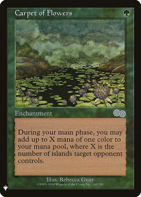 Carpet of Flowers [Inglés / NM / No Foil]