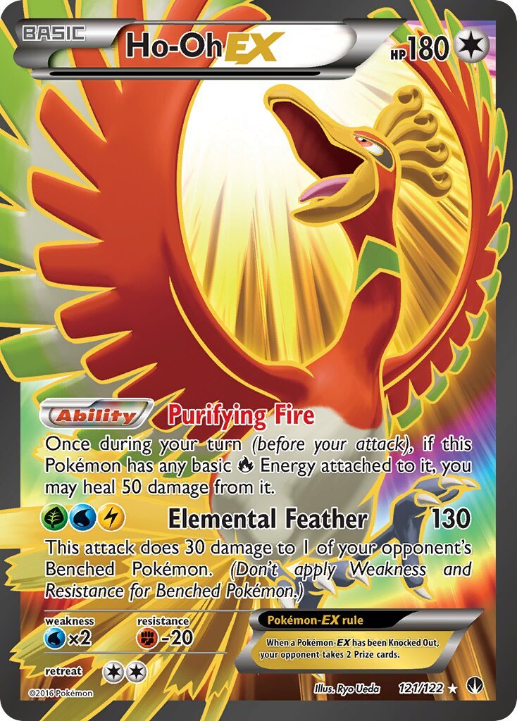 Ho-Oh-EX - 121/122